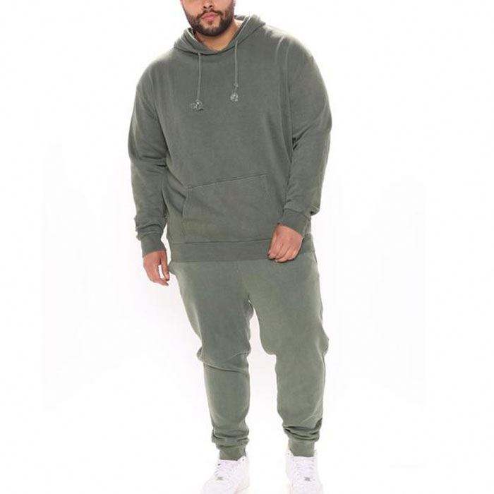 กางเกงผู้ชายแบบกำหนดเอง Drawstring เอววินเทจล้างผู้ชายธรรมดา Joggers ติดตั้ง