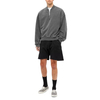 Mode katoenen heren vintage gewassen sweatshirts met kwartrits