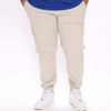 ສິນຄ້າຄຸນນະພາບສູງ Pants Solid Color Elastic Drawstring Waist Men Jogger Sweatpants