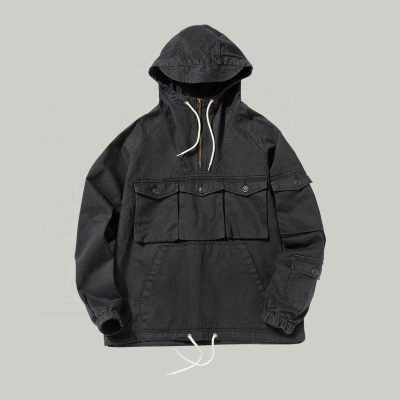 Oem V&yacute;robce Velkoobchod Nov&yacute; design Mikiny se zap&iacute;n&aacute;n&iacute;m na 1/3 mikiny Kamufl&aacute;ž M&oacute;da Cool Wear Pulovrov&aacute; bunda