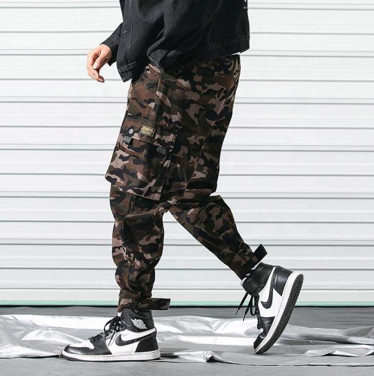 OEM Manufacturer 2022 Custom ανδρικά ρούχα Tactical Pants Παντελόνια Hip Hop Cargo με πολλές τσέπες