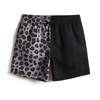 Custom Logo Herr Sommar Badbyxor Color Block Leopardtryckta Herr Badkl&auml;der Shorts