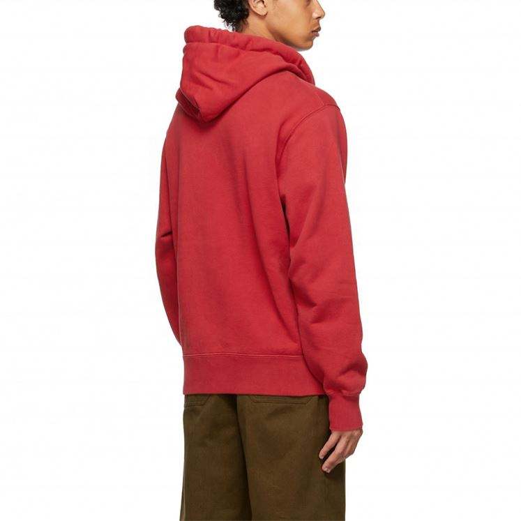 OEM-Hersteller kundenspezifisches Herrenbekleidungs-Kapuzenpullover mit Kapuze und Kordelzug aus &uuml;bergro&szlig;er Baumwolle