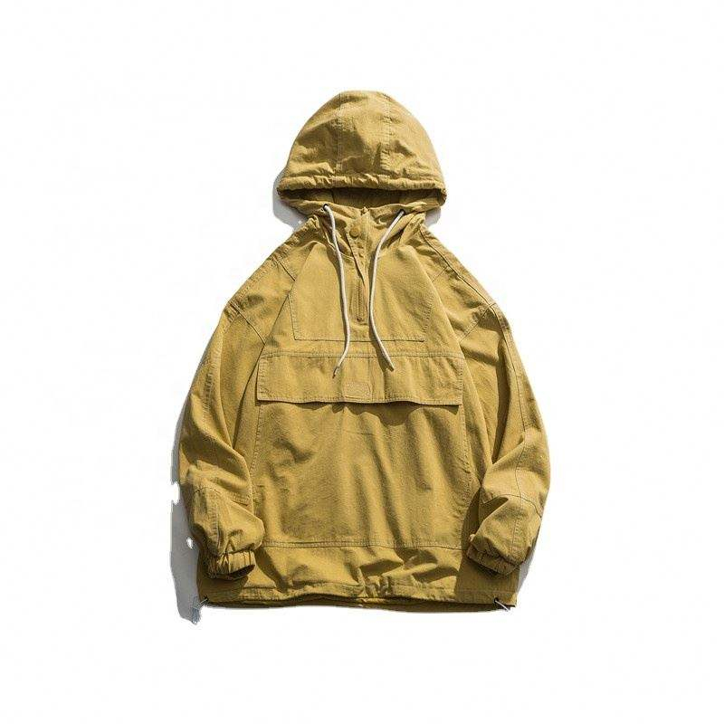 OEM-Hersteller, kundenspezifischer Herren-Pullover, City-Outdoor-Cargo-Hoodie, einfarbig, l&auml;ssiges Hoodie-Oberteil