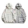 Sweat &agrave; capuche pour hommes, fabricant OEM, Logo personnalis&eacute;, vente en gros, nouveau Style d&eacute;truit, ourlet coup&eacute;, Hip Hop, trou cass&eacute;, sweat &agrave; capuche de styliste