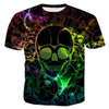 T-shirt sublimate personalizzate di alta qualit&agrave; T-shirt con stampa digitale estiva da uomo a maniche corte girocollo