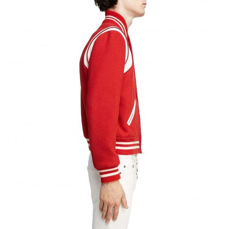 Чоловічий одяг високоякісного виробника OEM Оптова бейсбольна куртка для чоловіків