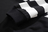 OEM Tillverkare Anpassad Stripe Casual Custom Sweatshirt Plus Size Hoodies Herr Hoodies