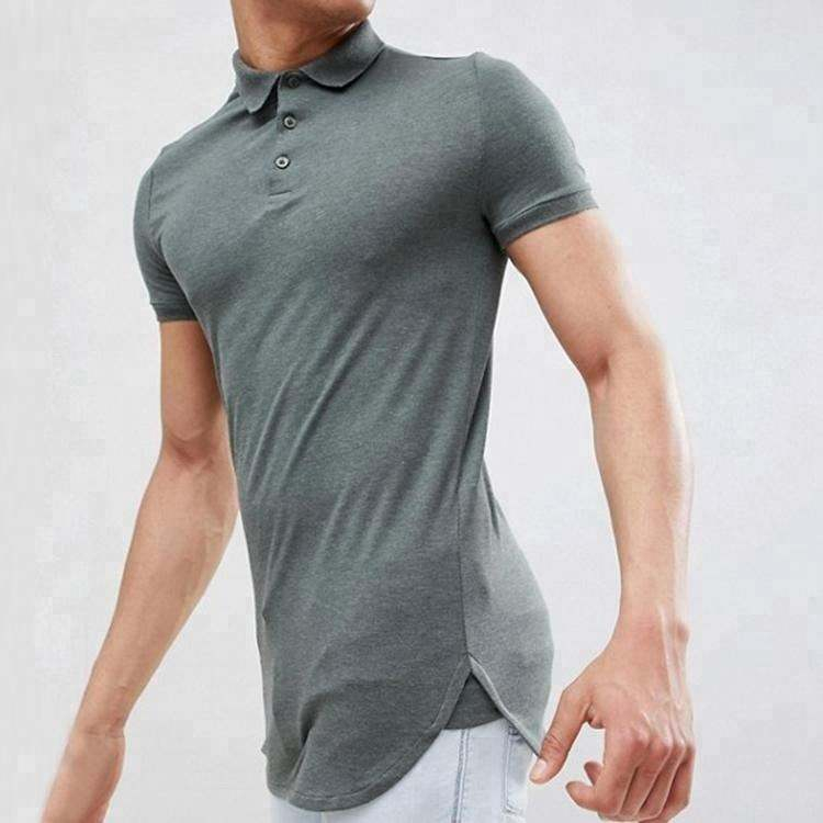 Factory Direct Custom Polo krekls Muscle Fit Īsām piedurknēm Vienkārši vīriešu polo krekli