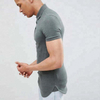 Factory Direct Custom Polo krekls Muscle Fit Īsām piedurknēm Vienkārši vīriešu polo krekli