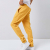 مصنع مخصص السراويل الرجال الرباط الخصر بلون الصوف الرجال عداء ببطء Sweatpants