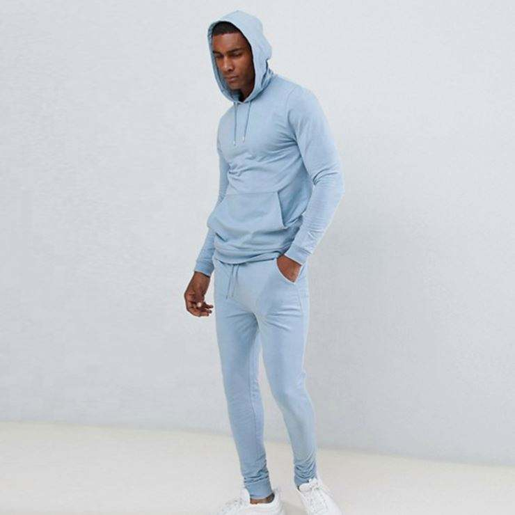 Nagykereskedelmi izzads&aacute;gruh&aacute;k egyedi log&oacute;s izmos kapucnis Skinny kocog&oacute;k