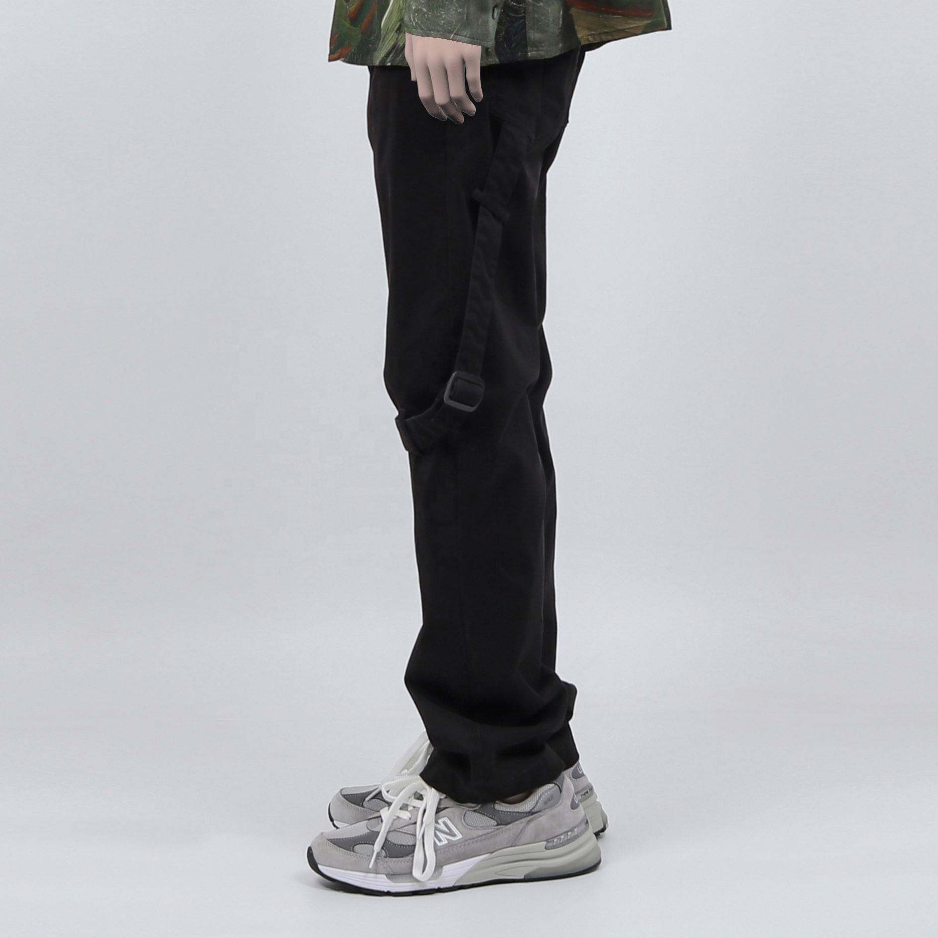 OEM v&yacute;robce Pocket Cotton Athleisure Custom Straight Nohy Straight And Cargo Nohavs