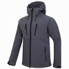 Hombres Cortavientos Nylon Resistente al agua Color Block Sport Windbrakers Chaquetas