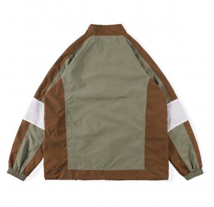 OEM производитель индивидуальные цветные блоки лоскутное пальто повседневная мужская куртка больших размеров