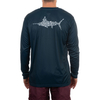 OEM Manufacturer Custom Logo 100% Polyester Velox-Arida UPF 50 Sol Tutela homines Piscandi Shirt