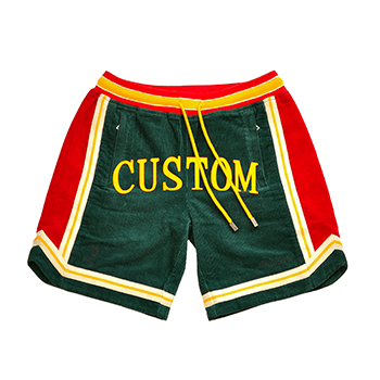 Pantaloncini da basket con logo personalizzato stampato da uomo in felpa sportiva da palestra di alta qualit&agrave; del produttore OEM