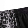 Custom Logo Herr Sommar Badbyxor Color Block Leopardtryckta Herr Badkl&auml;der Shorts