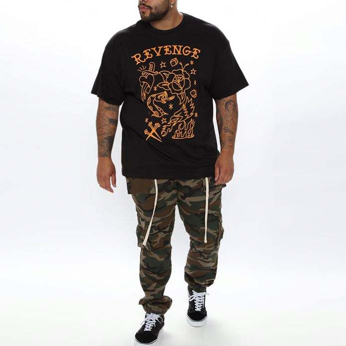 အမျိုးသား Joggers Sweatpants Camo Printed Cargo Jogger Pants