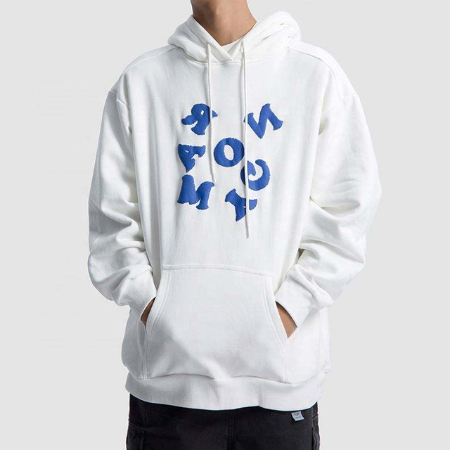Fabricante OEM personalizado 3D Puff Hoodie homens mulheres 100% algod&atilde;o velo oversized capuz impress&atilde;o de espuma com capuz