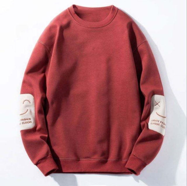 OEM v&yacute;robca prisp&ocirc;soben&eacute; p&aacute;nske oblečenie Lež&eacute;rna m&oacute;da Jednofarebn&eacute; pul&oacute;vre Streetwear Mikina s dlh&yacute;m ruk&aacute;vom pre mužov