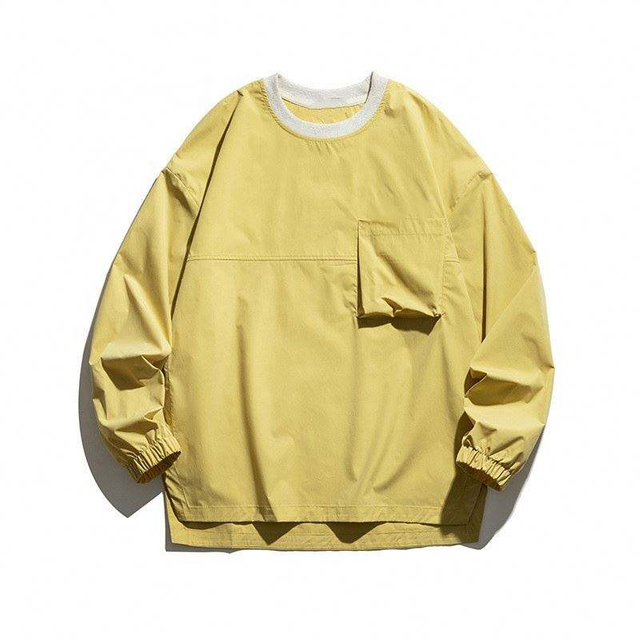 OEM V&yacute;robce 2022 Jaro Podzim Novinka Hip Hop mikina do O v&yacute;střihu Oversize Streetwear Bavlna Pro muže Pulovr Mikiny