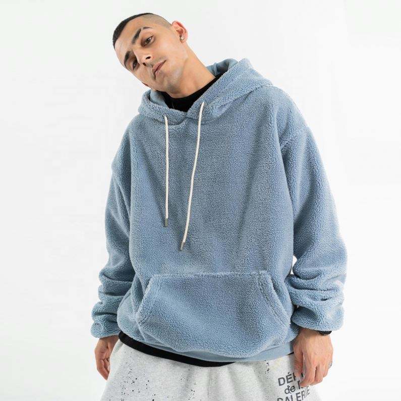 Fabricant OEM de haute qualit&eacute; personnalis&eacute; mode polaire Polyester Street Style surdimensionn&eacute; &agrave; manches longues &agrave; capuche pour hommes et femmes