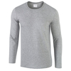 Camiseta larga de encargo de la manga de los hombres de encargo del fabricante lleno casual de las camisetas de la manga del espacio en blanco 100 del algod&oacute;n del OEM