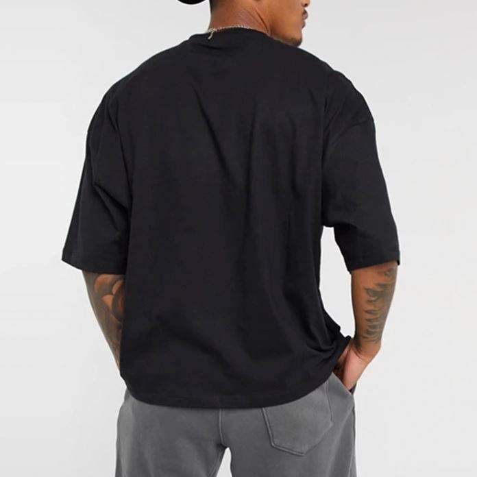 ขายส่งStreetwearผีเสื้อสีดำพิมพ์Tเสื้อแขนสั้นผู้ชาย 100% Cottonพิมพ์ตามความต้องการTเสื้อ