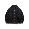 OEM-Hersteller neue individuelle Logo-Patchwork-Denim-Plaid-Revers-Vintage-Freizeitjacke