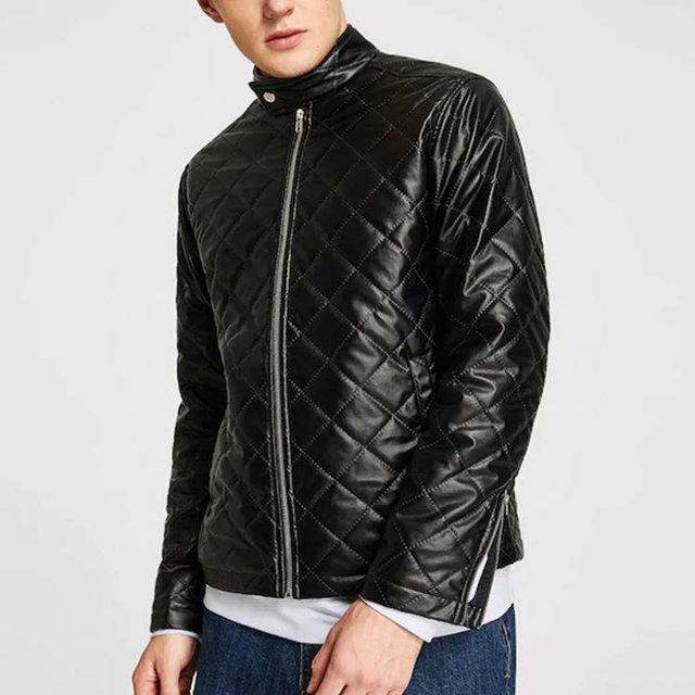 Dragkedja &Ouml;ppning Herr Vinterkappa Faux Leather Jaket Michael Jackson Jackor