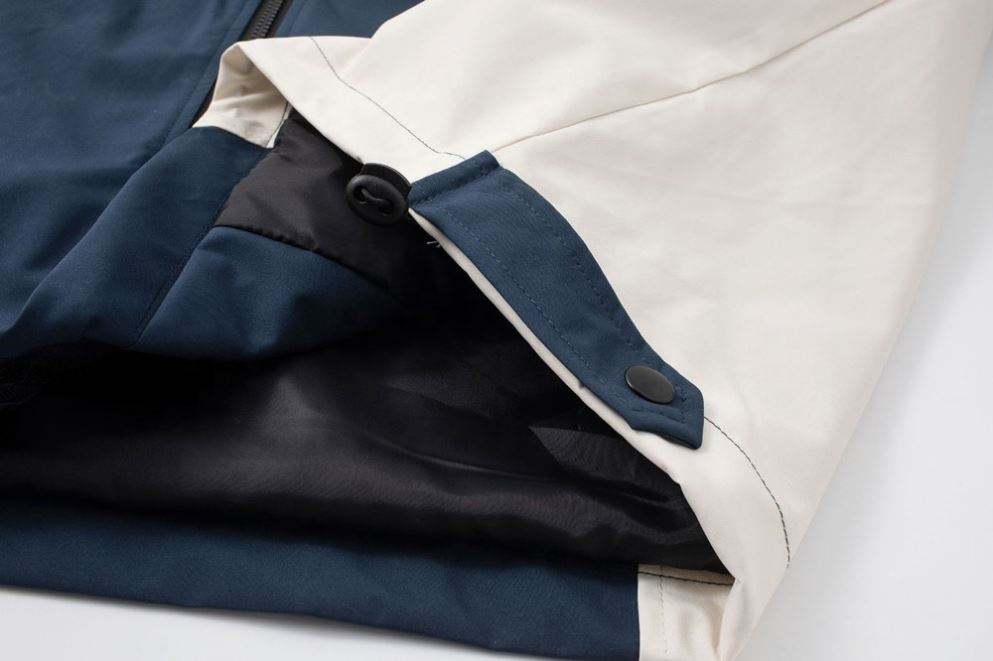 Fabricant OEM personnalis&eacute; grandes tailles coutures contrast&eacute;es populaire col montant fermeture &eacute;clair veste d&eacute;contract&eacute;e
