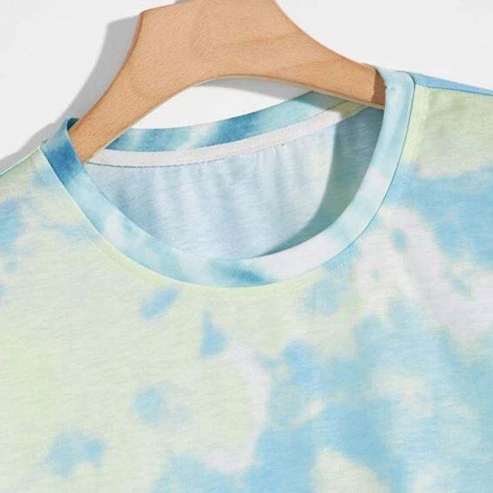 Camisetas de sublimaci&oacute;n de alta calidad personalizadas para hombre, camisetas de algod&oacute;n con tinte anudado de verano de manga corta de nuevo dise&ntilde;ador, OEM