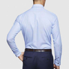 OEM Manufacturer Υψηλής Ποιότητας 100% Βαμβακερό Slim Fit Μπλε ανδρικό πουκάμισο