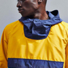 Jackette personalizado de f&aacute;brica de China para hombres Chaquetas rompevientos Anorak de viaje con bloques de color