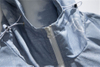 OEM-fabrikant op maat herfst tie-dye bedrukt herenhoodiejack met lange mouwen