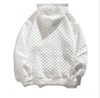 OEM-producent Custom Quality Heavy Waffle Zip Up Almindeligt H&aelig;ttetr&oslash;je Pullover Unisex lynl&aring;s Strik Oversized h&aelig;ttetr&oslash;je