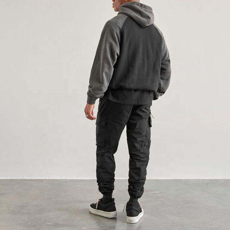 Fabricante OEM Inverno Grosso 450Gsm Moda Velo Homens Mens Hoodies em branco Hoodies de desgaste de rua masculino
