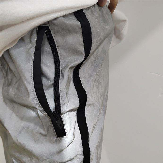 Чоловічі брюки-карго OEM. Штани з кольоровими блоками. Світловідбиваючі чоловічі спортивні штани спеціального модного дизайну