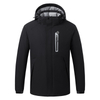 Venta al por mayor abrigo c&aacute;lido de invierno impermeable conector USB caza calentador al aire libre bater&iacute;a recargable chaqueta calentada