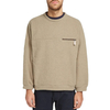 Custom Design Heren Pullover Crewneck Sherpa Fleece Effen Sweatshirts