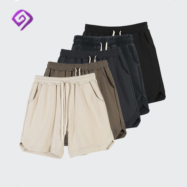 Χονδρικό λογότυπο σχεδιαστή Streetwear 100% βαμβακερό ανδρικό σορτς