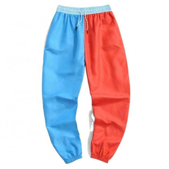 Pantalones deportivos para hombre de encargo de la aduana del cargo del bloque del color de los basculadores del cargo atl&eacute;ticos del fabricante del OEM