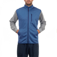 OEM الشركة المصنعة شعار مخصص منتصف الوزن البوليستر Microfleece البريدي الرجال سترة صيد السمك
