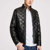 Abrigo de invierno con apertura de cremallera para hombre Chaquetas de cuero sint&eacute;tico Jaket Michael Jackson