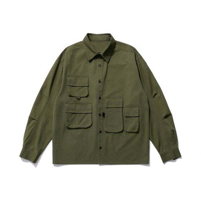 OEM v&yacute;robce P&aacute;nsk&aacute; košile na zak&aacute;zku V&iacute;cekapsov&aacute; košile Urban Outdoor Cargo Shirt