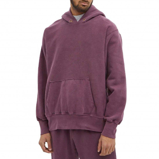 OEM v&yacute;robca bez šn&uacute;rky Oversized Odevy Farben&aacute; mikina Ťažk&aacute; 100% bavlna Vintage pran&aacute; mikina
