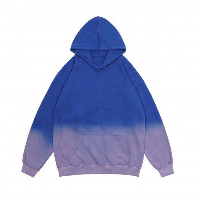 OEM Producent Tilpasset Gradient Casual Custom Sweatshirt Plus Size H&aelig;ttetr&oslash;jer Herre H&aelig;ttetr&oslash;jer