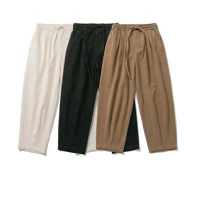 OEM fabrikant maatwerk outdoor cargobroek effen kleur losse populaire casual broek voor heren