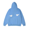 OEM-fabrikant op maat gemaakte heren hoodie reli&euml;f trui engelenvleugels hoodies